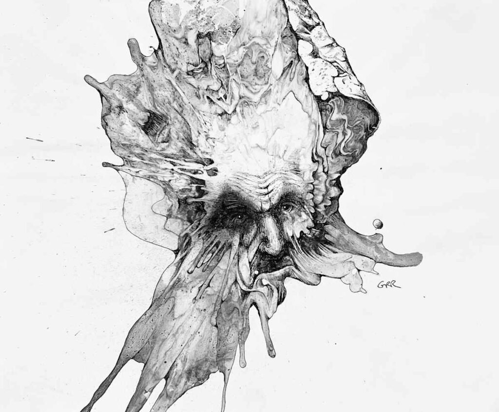 The Burden of Being (An Unpredictable Portrait of Old Man Chaos) — Glen Ronald