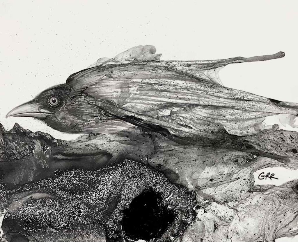 Crouching Crow — Glen Ronald
