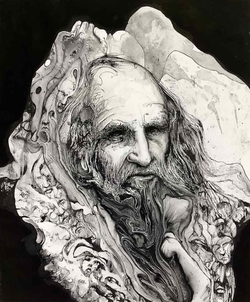 Portrait of Da Vinci — Glen Ronald