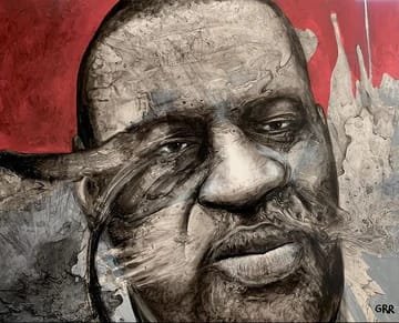 Portrait of George Floyd, Image 1 — Glen Ronald