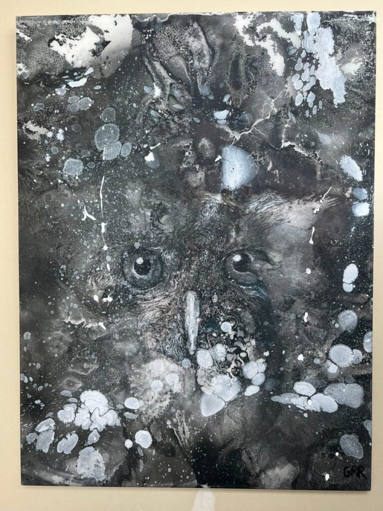 Owl Print — Glen Ronald