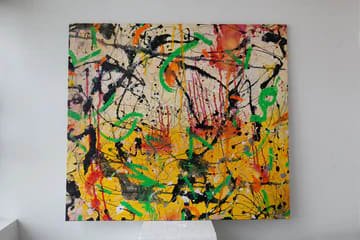 Yellow Abstract — Glen Ronald