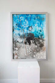 Elephant — Glen Ronald Artwork from the Acrylic on canvas series, original painting and Canadian art
