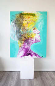 Beautiful Resolve — Glen Ronald Artwork from the Acrylic on canvas series, original painting and Canadian art