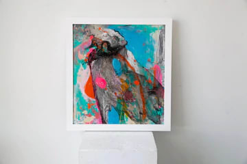 Layers In A Dream, Image 1. — Glen Ronald Artwork from the Acrylic on canvas series, original painting and Canadian art