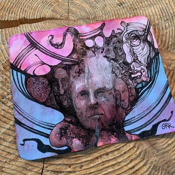 Notebook sketch — Glen Ronald Artwork from the Uncategorized series, original painting and Canadian art