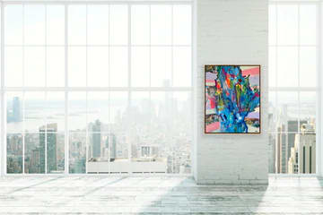 Radiant, Image 1. — Glen Ronald Artwork from the Acrylic on canvas series, original painting and Canadian art