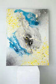 Star Seed — Glen Ronald Artwork from the Acrylic on canvas series, original painting and Canadian art