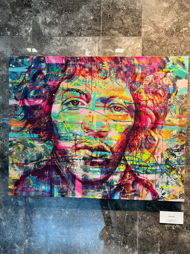 Jimi Print — Glen Ronald Artwork from the print series, original painting and Canadian art