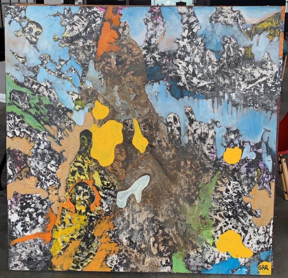 From Here to Eternity — Glen Ronald Artwork from the Acrylic on canvas series, original painting and Canadian art