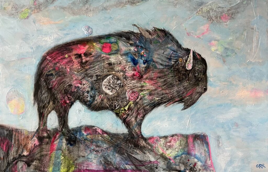 Precipice — Glen Ronald Artwork from the Uncategorized series, original painting and Canadian art