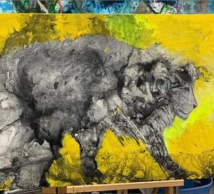 Paws and Play (Walking Lion)